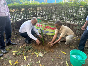 Saplings planted by Kendriya Bhandar at Head Office on 09th October 2024